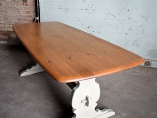 Painted Ercol Plank Table