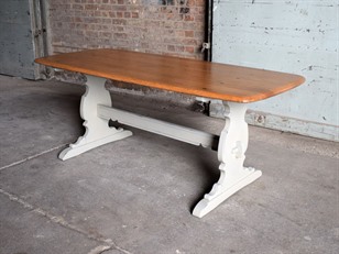 Painted Ercol Plank Table