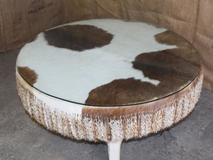 African Drum Coffee Table