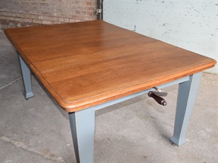 Edwardian Painted Oak Table 