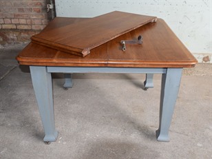 Edwardian Painted Oak Table 