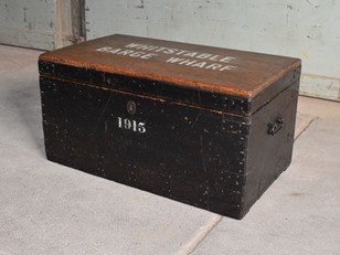 Vintage Ships Storage Trunk