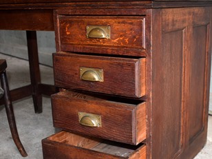 Vintage Oak Desk