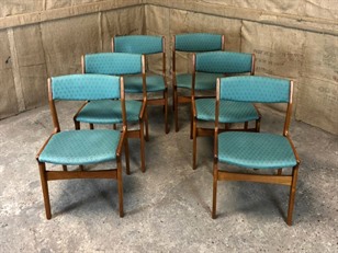 Dyrlund Teak Dining Chairs 