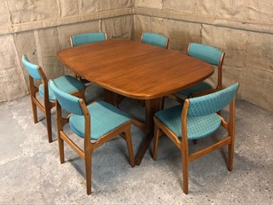 Dyrlund Teak Dining Chairs 