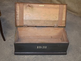 Vintage Whitstable Pine Box