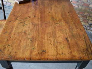 Old School Table and Chairs