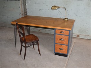 Industrial Reclaimed Desk 