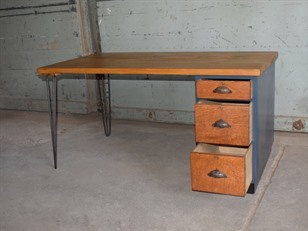 Industrial Reclaimed Desk 