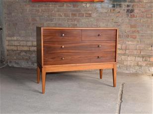 Uniflex Rosewood Chest of Drawers 