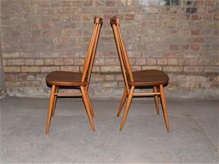 4 Light Ercol Model #608 Chairs ZX2140