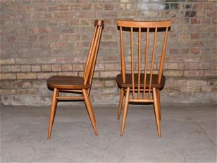 4 Light Ercol Model #608 Chairs ZX2140