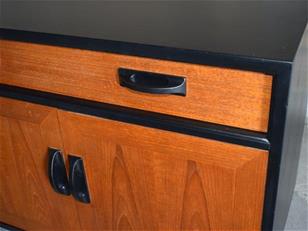 G Plan Ebonised Teak Cabinet ZX2144