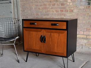 G Plan Ebonised Teak Cabinet ZX2144