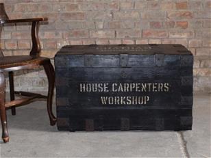 Dockyard Iron Bound Trunk 