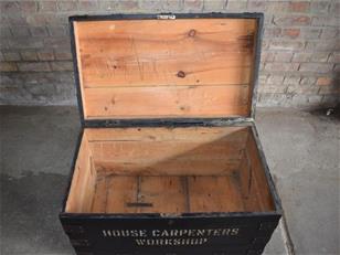 Dockyard Iron Bound Trunk 