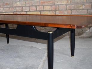 G Plan Tola and Black ‘Librenza’ Coffee Table