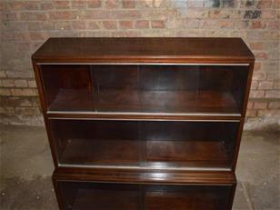 Minty Mahogany Sectional Bookcase