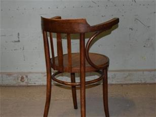 4 Thonet Style Vintage Bentwood Chairs