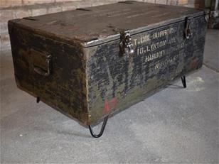 Military Trunk Coffee Table