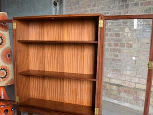 Nissenbaum Teak Glazed Bookcase