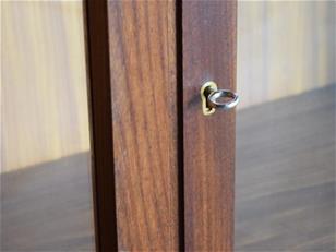 Nissenbaum Teak Glazed Bookcase