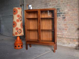 Nissenbaum Teak Glazed Bookcase