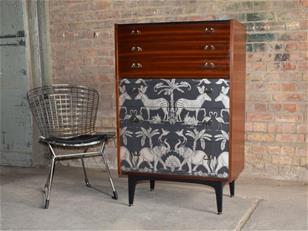 Retro Teak Chest of Drawers 