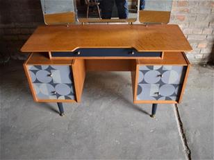 G Plan Dressing Table Retro Upcycled   Desk