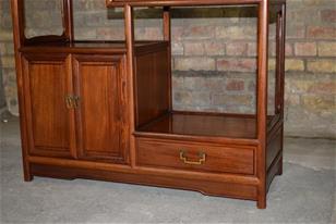 Rosewood Room Divider Shelving