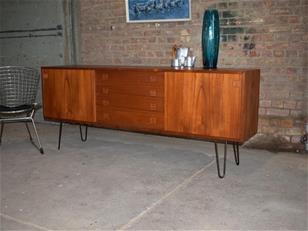 Danish Teak Sideboard N P Nielsen 