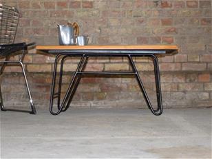 Retro Tiled Top Coffee Table 