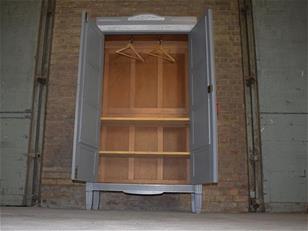 French  Provincial Painted Pine Armoire ZX2338