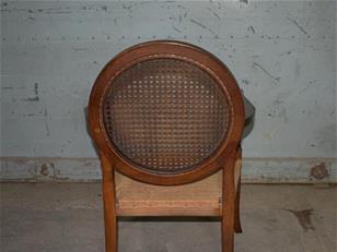 Art Deco Walnut Berger Chair for Upholstery 