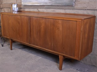Danish Teak Tambour Sideboard