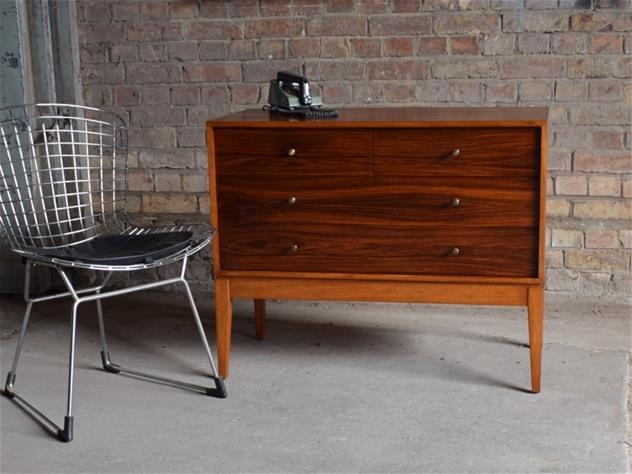 Uniflex Rosewood Chest of Drawers 