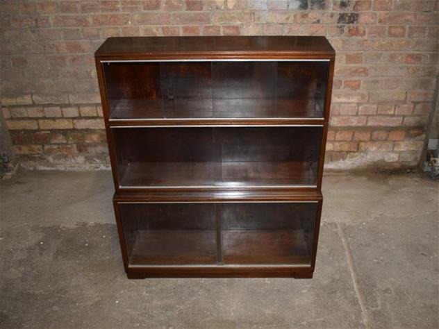 Minty Mahogany Sectional Bookcase