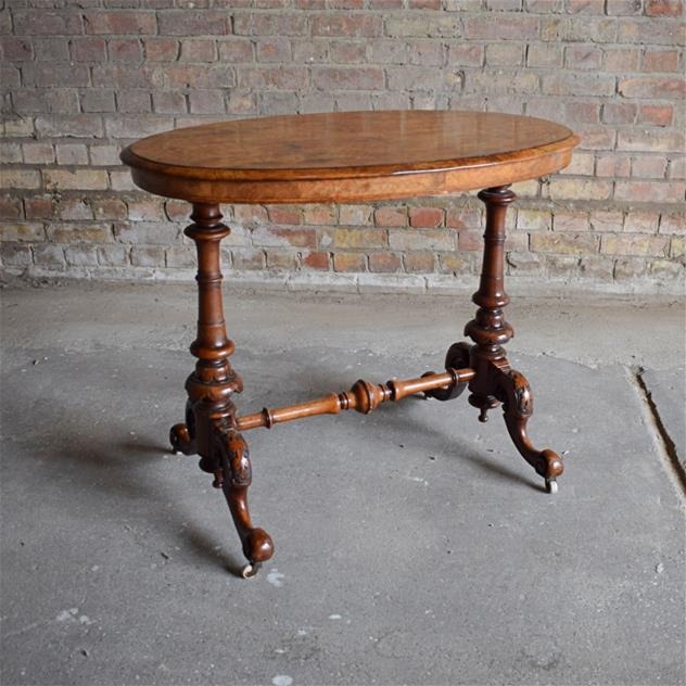 Burr Walnut Occasional Table 