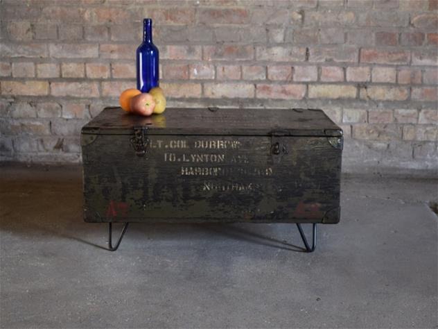 Military Trunk Coffee Table