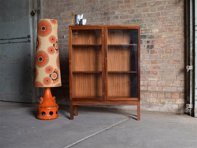 Nissenbaum Teak Glazed Bookcase